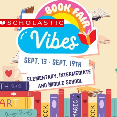 Scholastic Book Fair runs from Sept. 13-19th!