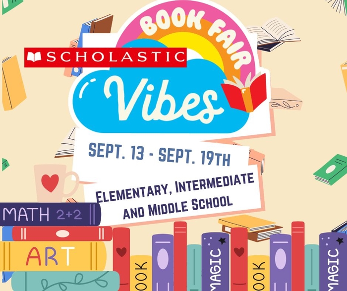 Scholastic Book Fair runs from Sept. 13-19th!