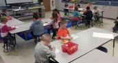 Kindergartners study architecture in art