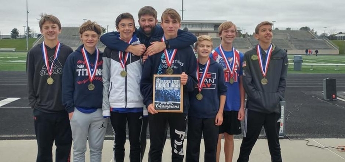 State Champs - Norris MS Boys' Cross-Country 