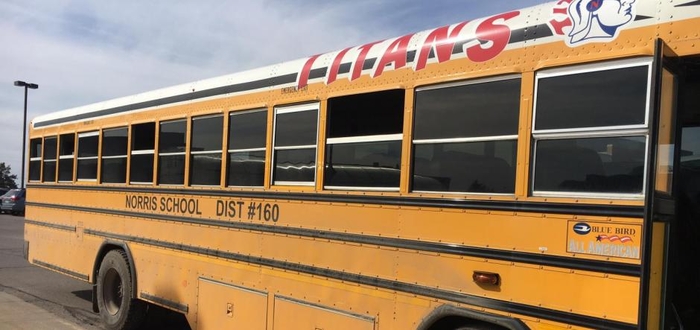 Norris Elementary Students Review Bus Safety