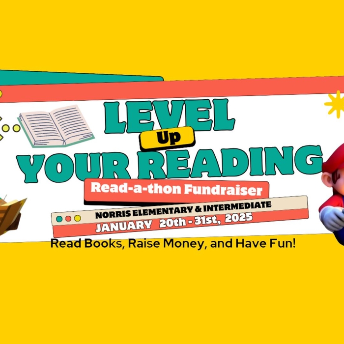 Level Up Your Reading with Norris Elementary and Intermediate's Read-a-thon!