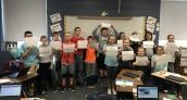 Norris Middle School Students are connecting with students from around the world.