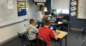 Norris Middle School Students are connecting with students from around the world.