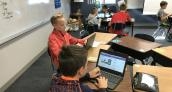 Norris Middle School Students are connecting with students from around the world.